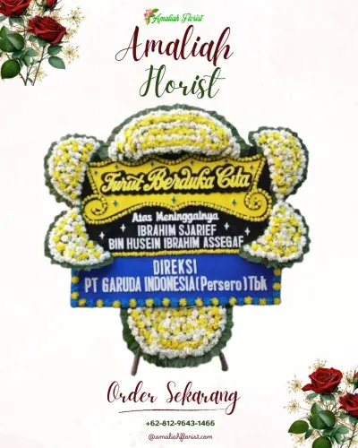 Papan Bunga Duka di Kubangsari