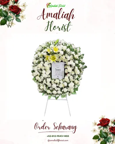 Krans Bunga Duka Cita di Kubangsari